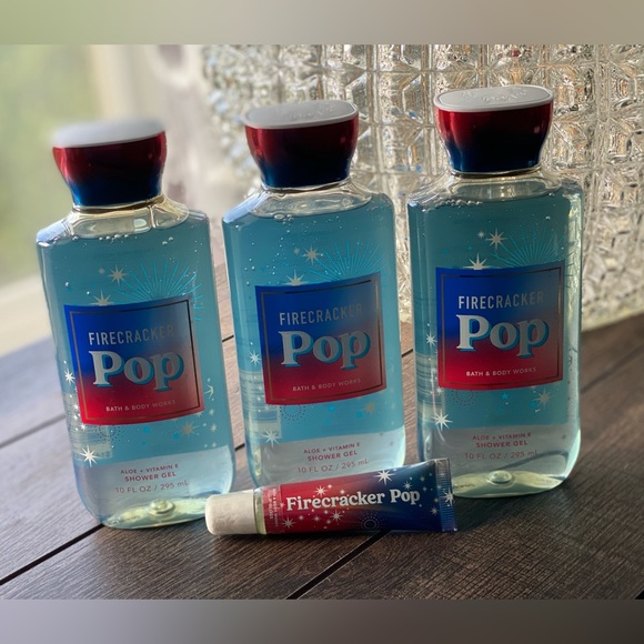 Bath & Body Works Firecracker Pop Shower Gel & Lip Gloss - Picture 4 of 8